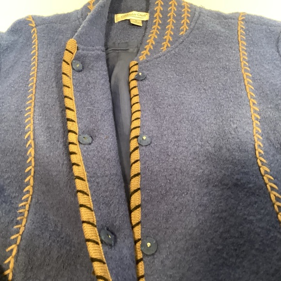 Coldwater Creek women’s wool southwest jacket size Medium. - Picture 10 of 13